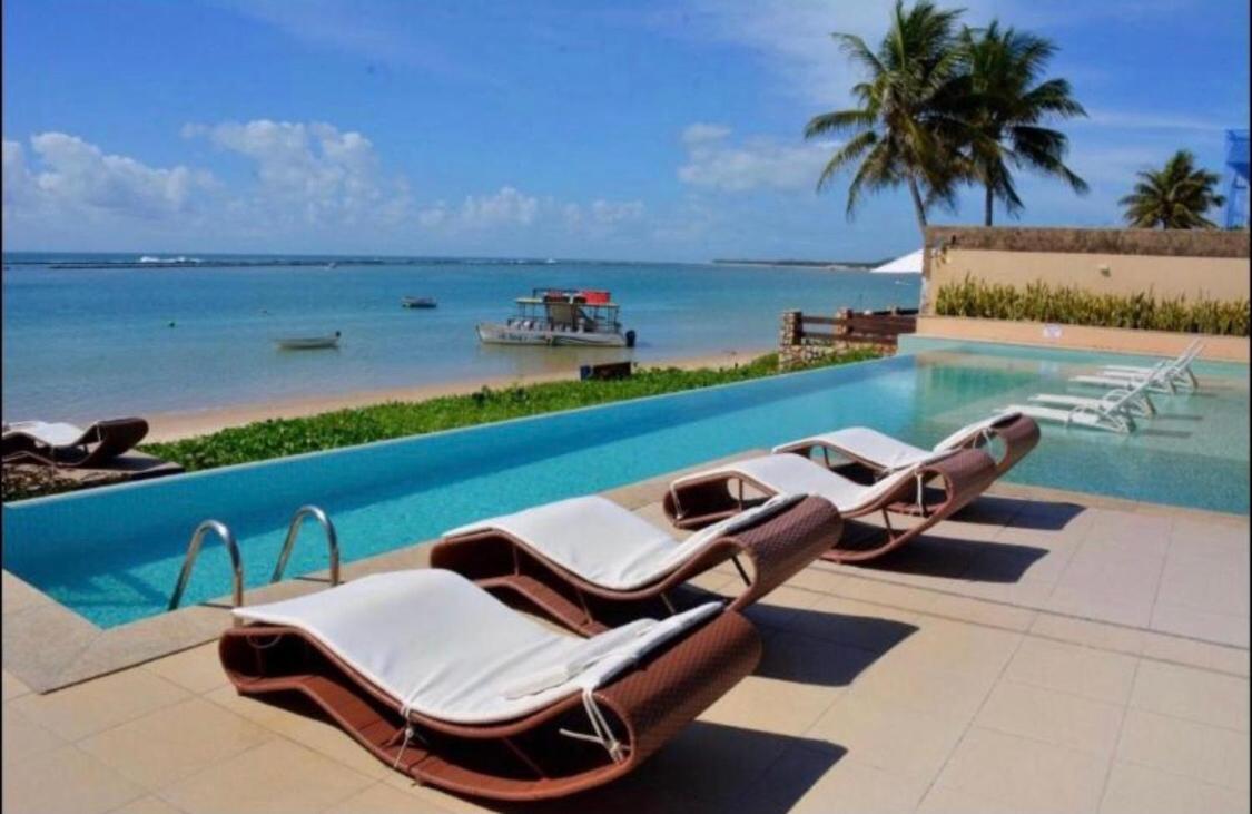 Barra Bali Ap 06 - Paraiso A Beira Mar Barra de São Miguel Kültér fotó