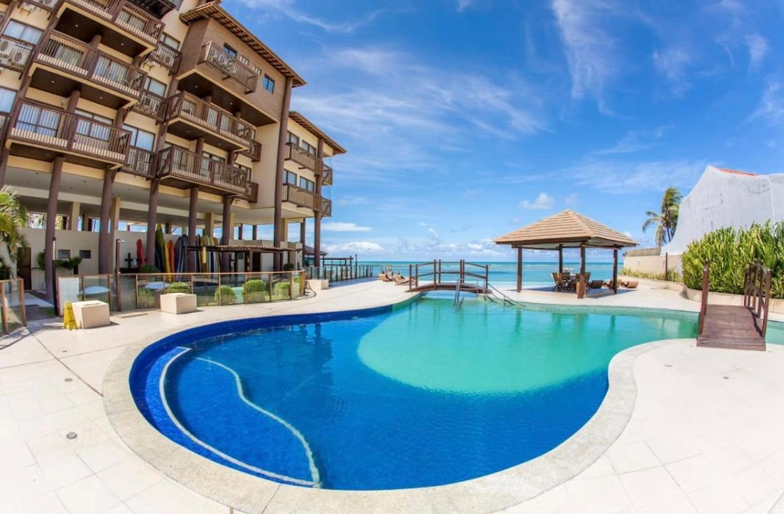 Barra Bali Ap 06 - Paraiso A Beira Mar Barra de São Miguel Kültér fotó