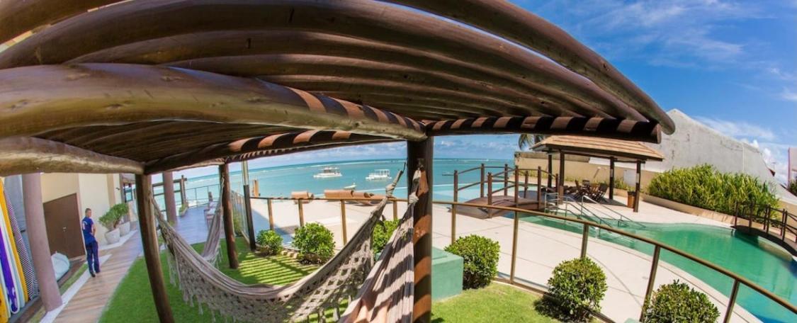 Barra Bali Ap 06 - Paraiso A Beira Mar Barra de São Miguel Kültér fotó
